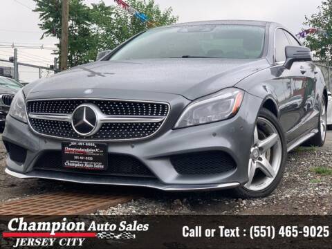2016 Mercedes-Benz CLS for sale at CHAMPION AUTO SALES OF JERSEY CITY in Jersey City NJ