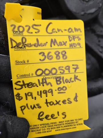 2025 Can-Am Defender Max