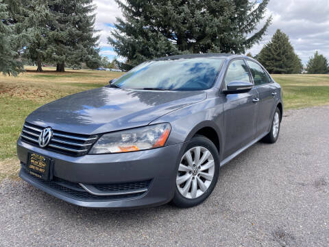 2012 Volkswagen Passat for sale at BELOW BOOK AUTO SALES in Idaho Falls ID