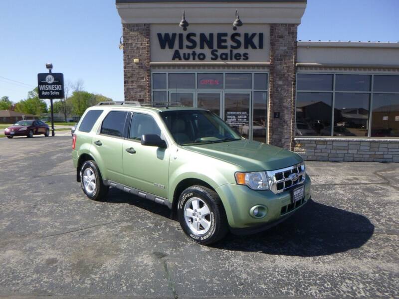 2008 Ford Escape for sale at Wisneski Auto Sales, Inc. in Green Bay WI