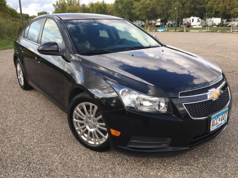 2012 Chevrolet Cruze for sale at MINNESOTA CAR SALES in Starbuck MN