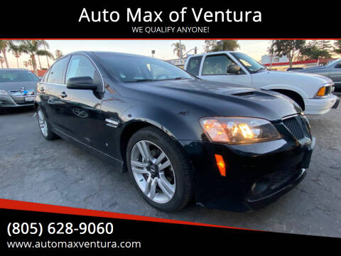 2008 Pontiac G8 for sale at Auto Max of Ventura in Ventura CA
