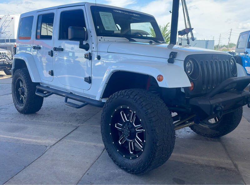 2013 Jeep Wrangler Unlimited for sale at Broken Arrow Motor Co in Broken Arrow OK