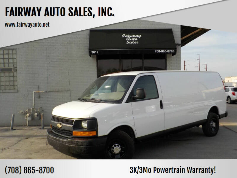 2011 Chevrolet Express for sale at FAIRWAY AUTO SALES, INC. in Melrose Park IL