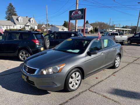 2009 Honda Accord for sale at JK & Sons Auto Sales in Westport MA