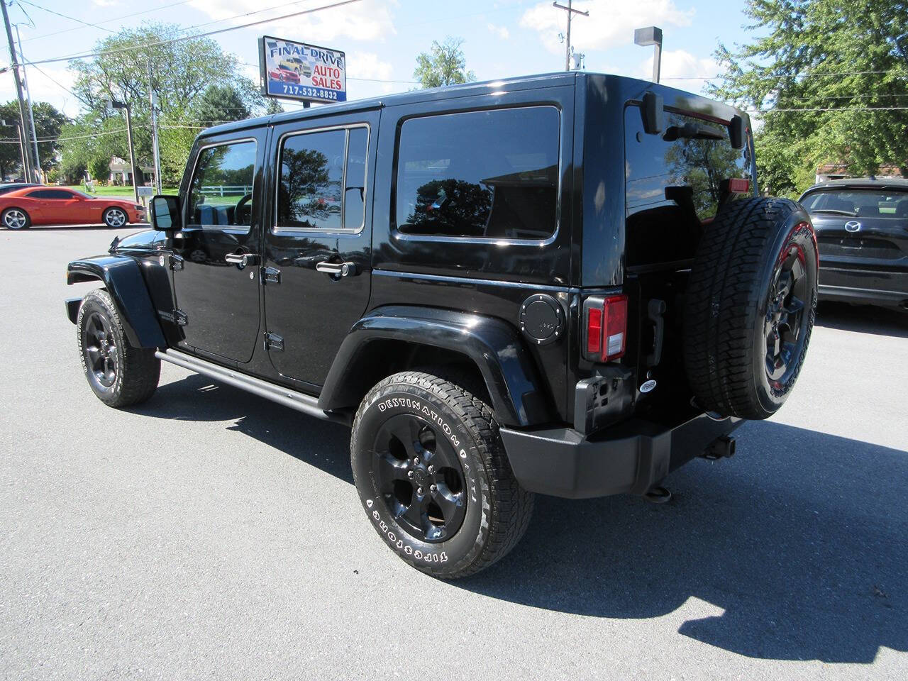 2015 Jeep Wrangler Unlimited for sale at FINAL DRIVE AUTO SALES INC in Shippensburg, PA