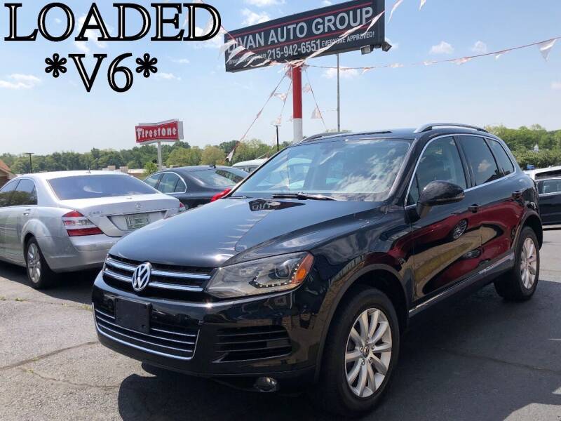 2012 Volkswagen Touareg for sale at Divan Auto Group in Feasterville Trevose PA