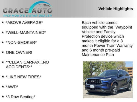 2023 Infiniti QX60 Sensory