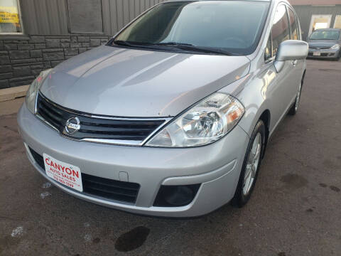 2010 Nissan Versa for sale at Canyon Auto Sales LLC in Sioux City IA