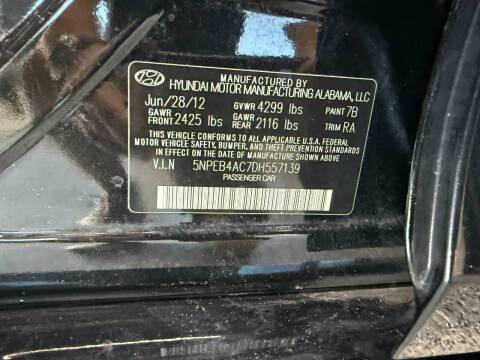 2013 Hyundai Sonata GLS