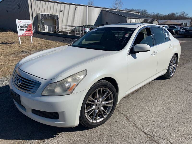 2007 Infiniti G35 for sale at Trocci's Auto Sales in West Pittsburg PA