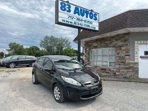 2011 Ford Fiesta for sale at 83 Autos in York PA