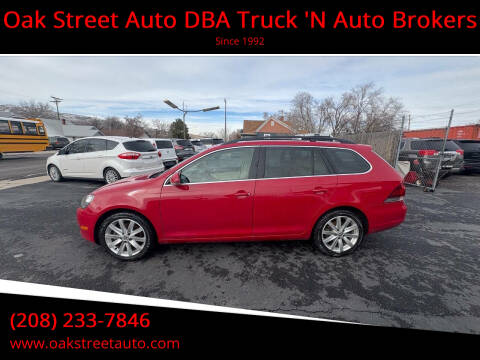 2011 Volkswagen Jetta for sale at Oak Street Auto DBA Truck 'N Auto Brokers in Pocatello ID