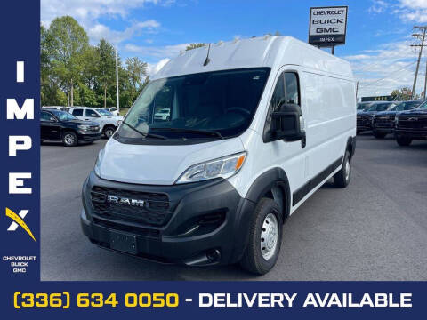 2023 RAM ProMaster for sale at Impex Chevrolet GMC in Reidsville NC