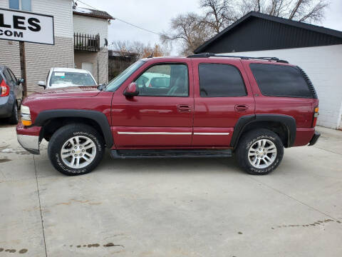 2004 Chevrolet Tahoe for sale at GOOD NEWS AUTO SALES in Fargo ND