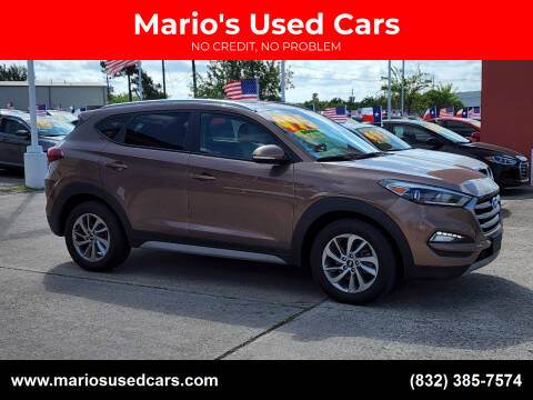 2017 Hyundai Tucson for sale at Mario's Used Cars in Houston TX
