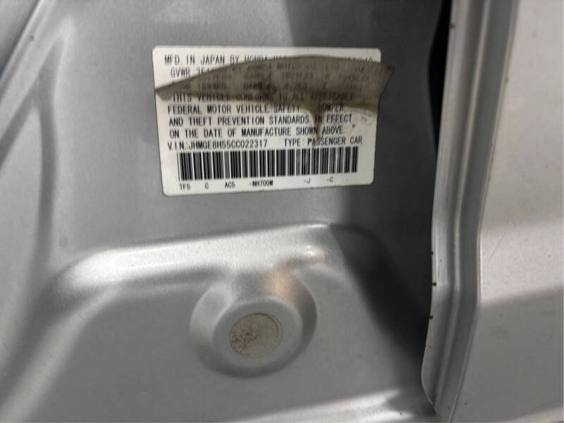 2012 Honda Fit Sport