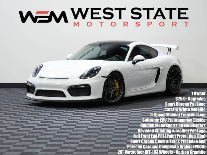 2016 Porsche Cayman GT4