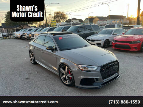 2018 Audi RS 3 for sale at Shawn's Motor Credit in Houston TX