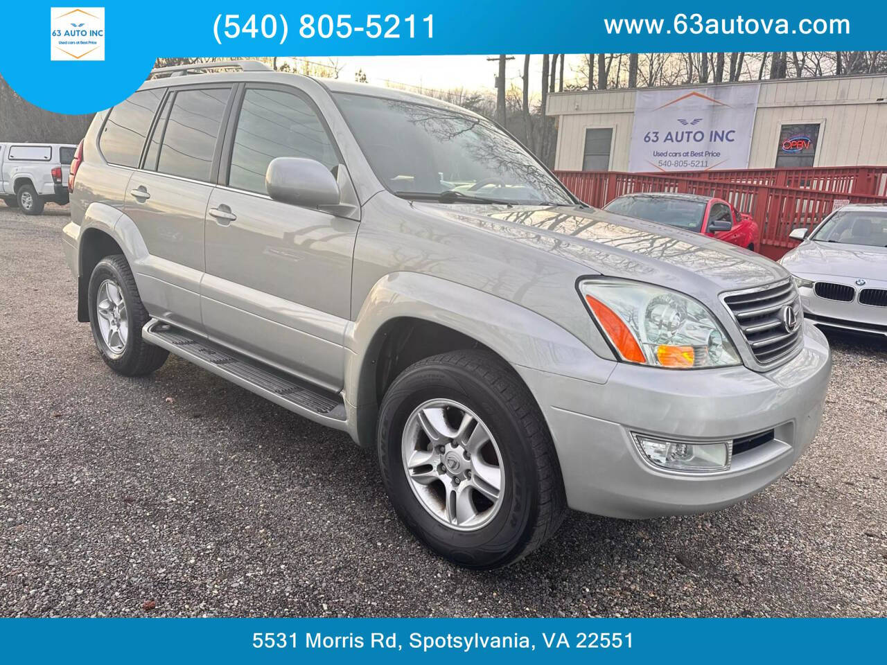 2003 Lexus GX 470 for sale at 63 Auto Inc in Spotsylvania, VA