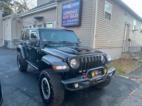 2018 Jeep Wrangler Unlimited for sale at Lonsdale Auto Sales in Lincoln RI