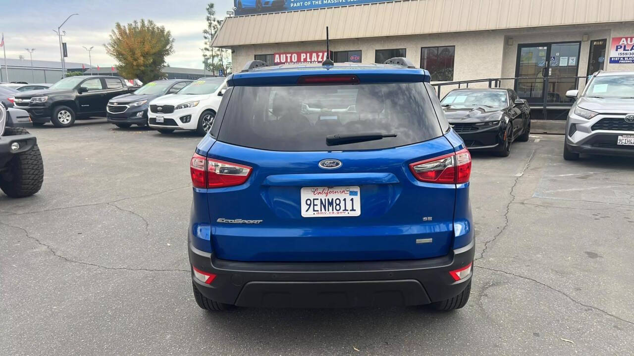 2019 Ford EcoSport for sale at Auto Plaza in Fresno, CA