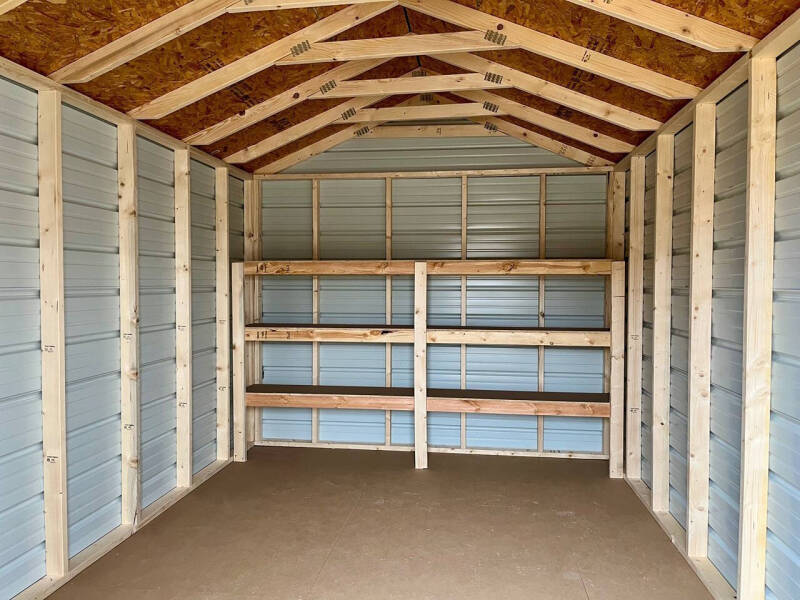 2025 Derksen 10x16 Metal Utility Shed