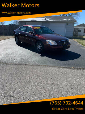 2007 Buick Lucerne for sale at Walker Motors in Muncie IN