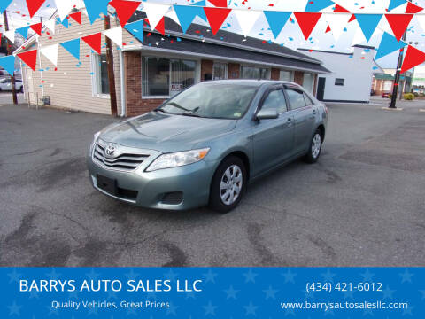 2010 Toyota Camry for sale at BARRYS AUTO SALES LLC in Danville VA