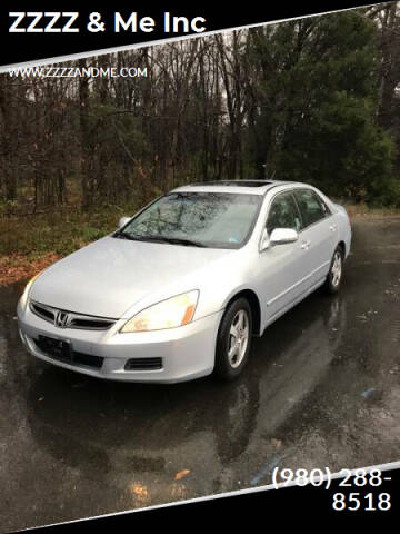 2007 Honda Accord for sale at ZZZZ & Me Inc in Charlotte NC