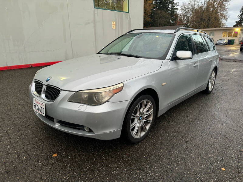 Used 2007 BMW 5 Series 530xiT with VIN WBANN73537CN04782 for sale in Kirkland, WA