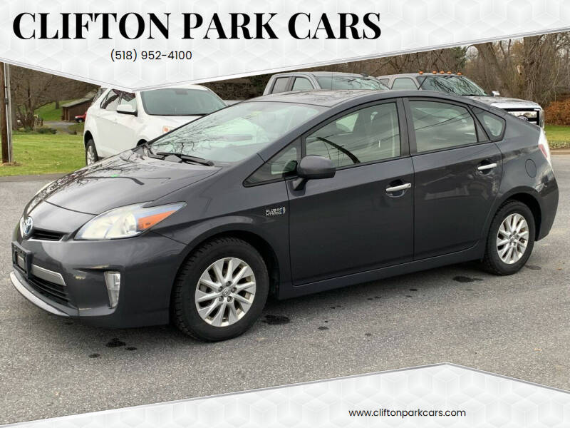 2012 Toyota Prius Plug-in Hybrid for sale at Clifton Park Cars in Clifton Park NY