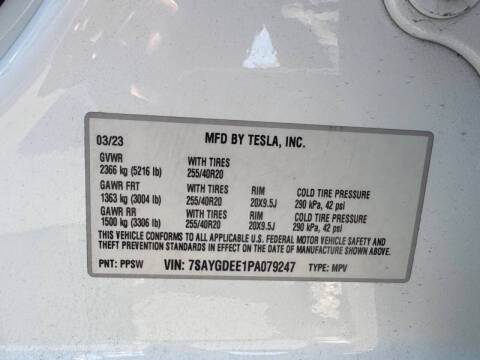 2023 Tesla Model Y Long Range