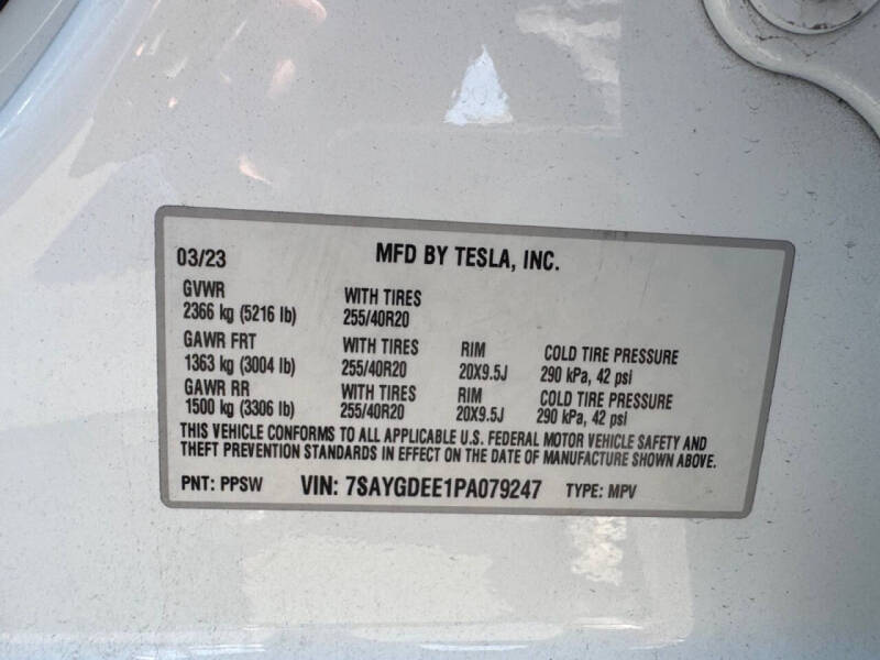 2023 Tesla Model Y Long Range