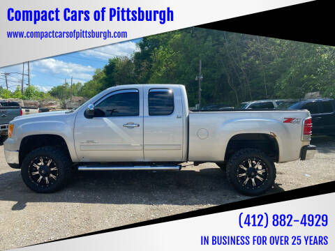 2010 GMC Sierra 2500HD for sale at Compact Cars of Pittsburgh in Pittsburgh PA