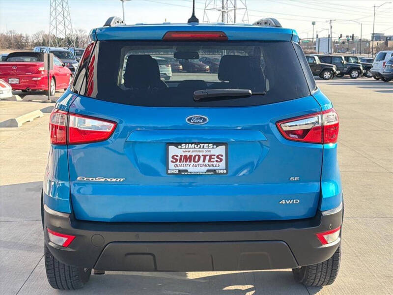 2018 Ford EcoSport SE