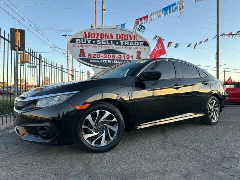 2016 Honda Civic for sale at Arizona Drive LLC in Tucson AZ