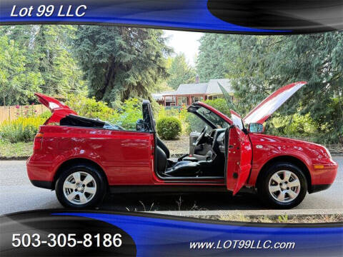 2001 Volkswagen Cabrio GLX