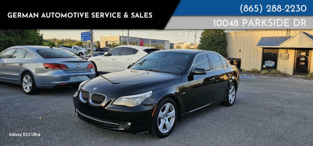 2008 BMW 5 Series for sale at German Automotive Service & Sales in Knoxville, TN