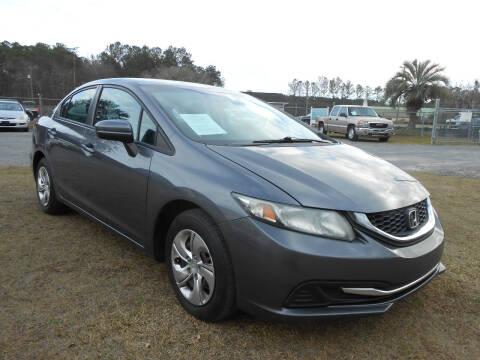 2014 Honda Civic for sale at Jeff's Auto Wholesale in Summerville SC