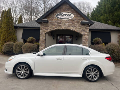 2014 Subaru Legacy for sale at Hoyle Auto Sales in Taylorsville NC