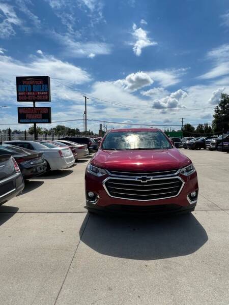 2019 Chevrolet Traverse for sale at PRISTINE AUTO SALES INC in Pontiac MI