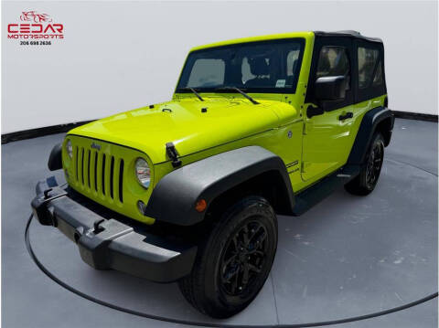 2016 Jeep Wrangler
