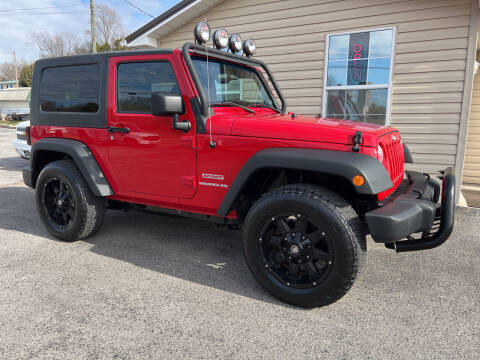 2012 Jeep Wrangler for sale at K & P Used Cars, Inc. in Philadelphia TN