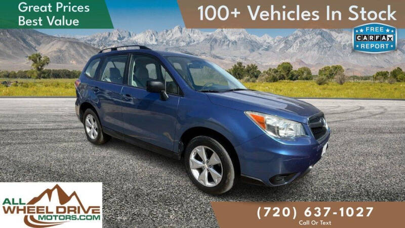2015 Subaru Forester 2.5i
