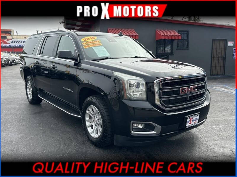 2016 GMC Yukon XL for sale at Pro X Motors in South Gate CA