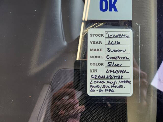 2016 Subaru Crosstrek 2.0i Limited
