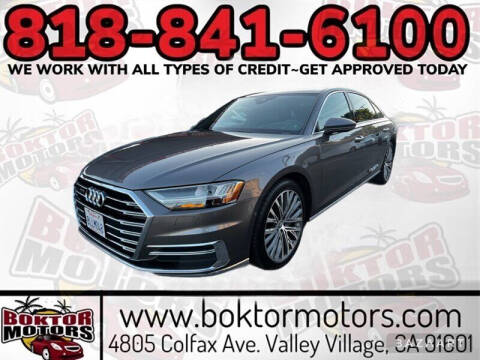 2019 Audi A8 L for sale at Boktor Motors in North Hollywood CA