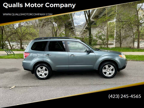 2009 Subaru Forester for sale at Qualls Motor Company in Kingsport TN