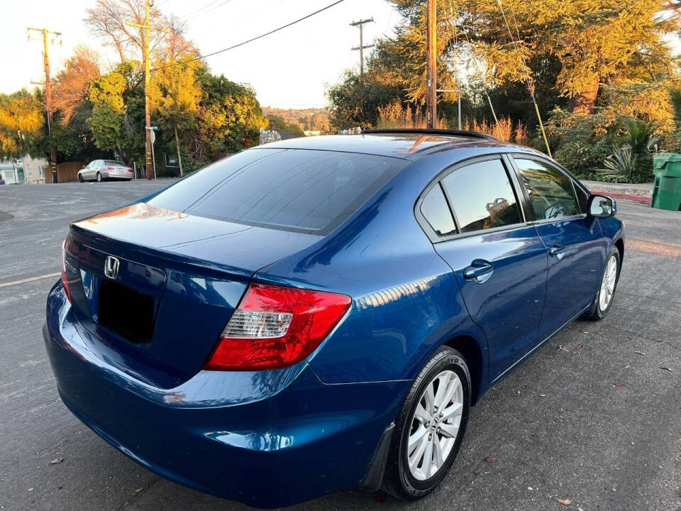 2012 Honda Civic for sale at Sorrento Auto Sales Inc in Hayward, CA